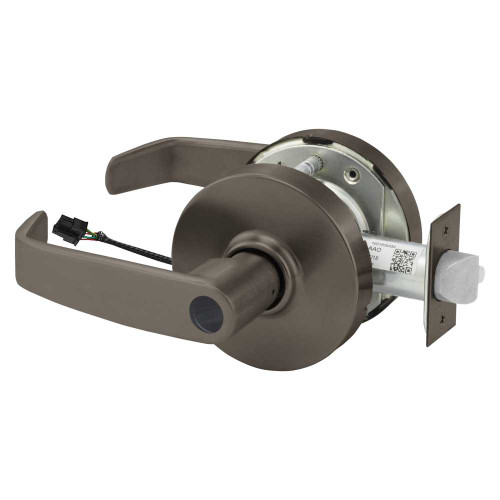 Sargent 23LC-10XG70 LL 10B Grade 1 Electrified Cylindrical Lock Fail Safe L Lever L Rose Less Cylinder Deadlatch 3-3/4 Backset Oil-Rubbed Bronze Finish Non-Handed 23LC-10XG70 LL 10B