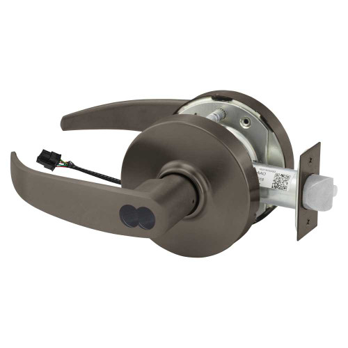 Sargent 2370-10XG70 LP 10B Grade 1 Electrified Cylindrical Lock Fail Safe P Lever L Rose SFIC Prep Disposable Core Deadlatch 3-3/4 Backset Oil-Rubbed Bronze Finish Non-Handed 2370-10XG70 LP 10B