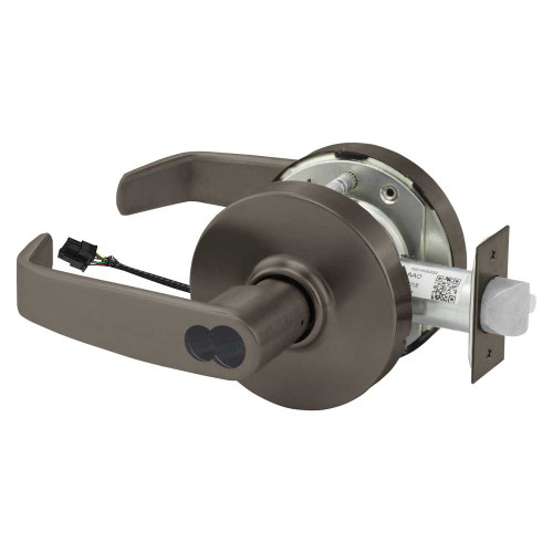 Sargent SF-10XG70 LL 10B Grade 1 Electrified Cylindrical Lock Fail Safe L Lever L Rose Schlage FSIC Prep Less Core Deadlatch Oil-Rubbed Bronze Finish Non-Handed SF-10XG70 LL 10B