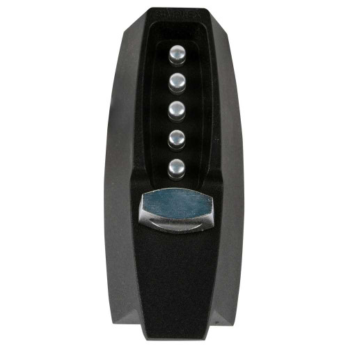 Kaba Simplex 7102-19-41 Combination Deadbolt 2-3/4 Backset Black 7102-19-41