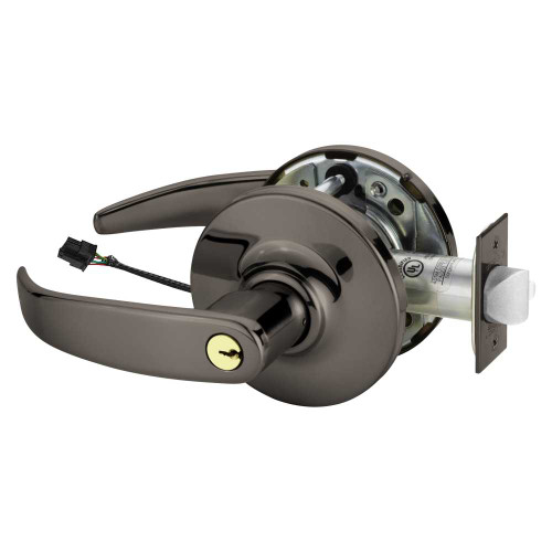 Sargent 23RX-10XG70 GP 10BL Grade 1 Electrified Cylindrical Lock Fail Safe P Lever G Rose 6-Pin Cylinder Deadlatch Request to Exit 3-3/4 Backset Oxidized Satin Bronze Relieved Clear Coated Finish Finish Non-Handed 23RX-10XG70 GP 10BL
