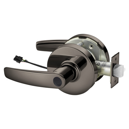 Sargent 25LC-10XG70 LB 10BL Grade 1 Electrified Cylindrical Lock Fail Safe B Lever L Rose Less Cylinder Deadlatch 5 Backset Oxidized Satin Bronze Relieved Clear Coated Finish Finish Non-Handed