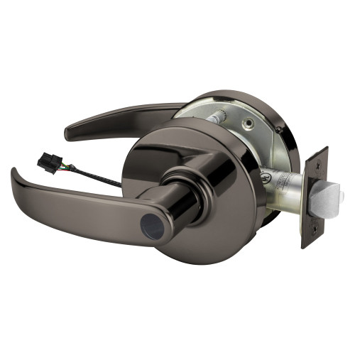 Sargent 23LCRX-10XG70 LP 10BL Grade 1 Electrified Cylindrical Lock Fail Safe P Lever L Rose Less Cylinder Deadlatch Request to Exit 3-3/4 Backset Oxidized Satin Bronze Relieved Clear Coated Finish Finish Non-Handed