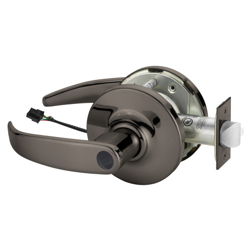 Sargent 25LC-10XG70 GP 10BL Grade 1 Electrified Cylindrical Lock Fail Safe P Lever G Rose Less Cylinder Deadlatch 5 Backset Oxidized Satin Bronze Relieved Clear Coated Finish Finish Non-Handed