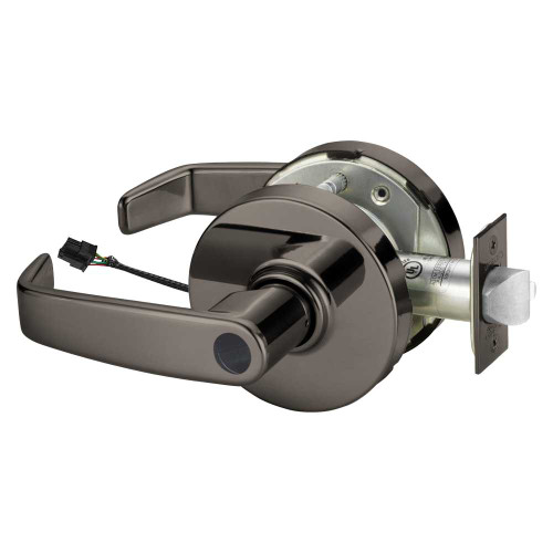 Sargent LC-10XG70 LL 10BL Grade 1 Electrified Cylindrical Lock Fail Safe L Lever L Rose Less Cylinder Deadlatch Oxidized Satin Bronze Relieved Clear Coated Finish Finish Non-Handed LC-10XG70 LL 10BL