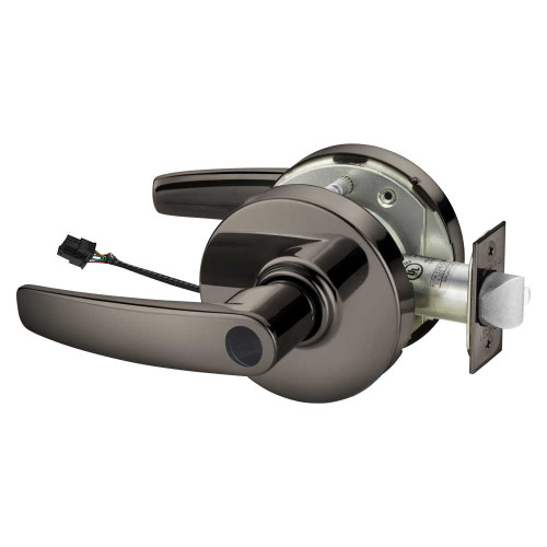 Sargent 23LCRX-10XG71 LB 10BL Grade 1 Electrified Cylindrical Lock Fail Secure B Lever L Rose Less Cylinder Deadlatch Request to Exit 3-3/4 Backset Oxidized Satin Bronze Relieved Clear Coated Finish Finish Non-Handed 23LCRX-10XG71 LB 10BL