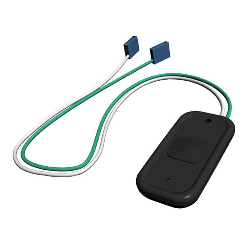BEA 10TD433PB3V Wired Digital Transmitter 433 MHz Flag Connectors 3V Battery 1 Button for use with All Activation Plates Except Jamb and Vestibule 10TD433PB3V