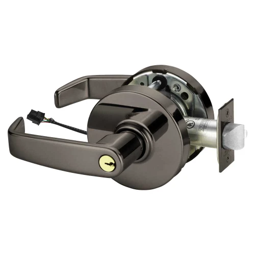 Sargent 10XG71 LL 10BL Grade 1 Electrified Cylindrical Lock Fail Secure L Lever L Rose 6-Pin Cylinder Deadlatch Oxidized Satin Bronze Relieved Clear Coated Finish Finish Non-Handed 10XG71 LL 10BL