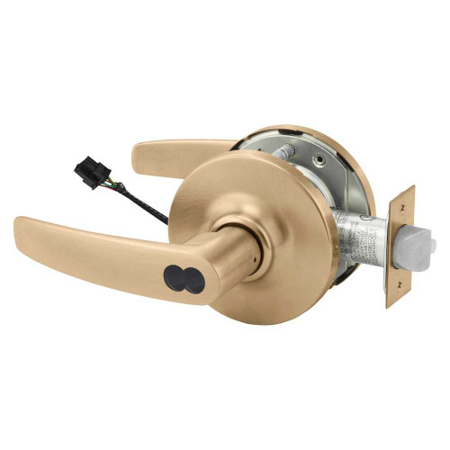 Sargent 2370RX-10XG71 GB 10 Grade 1 Electrified Cylindrical Lock Fail Secure B Lever G Rose SFIC Prep Disposable Core Deadlatch Request to Exit 3-3/4 Backset Satin Bronze Finish Non-Handed 2370RX-10XG71 GB 10