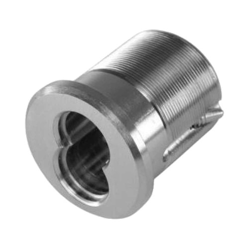 BEST 1E74-C127RP3626 Standard 1-1/4 Mortise Cylinder 7-Pin SFIC Prep Less Core C127 Straight Cam For Use With Arrow Latch Satin Chrome Finish 1E74-C127RP3626