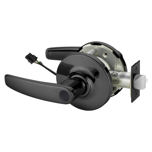 Sargent LCRX-10XG71 GB 20D Grade 1 Electrified Cylindrical Lock Fail Secure B Lever G Rose Less Cylinder Deadlatch Request to Exit Dark Oxidized Statuary Bronze Clear Coated Finish Non-Handed