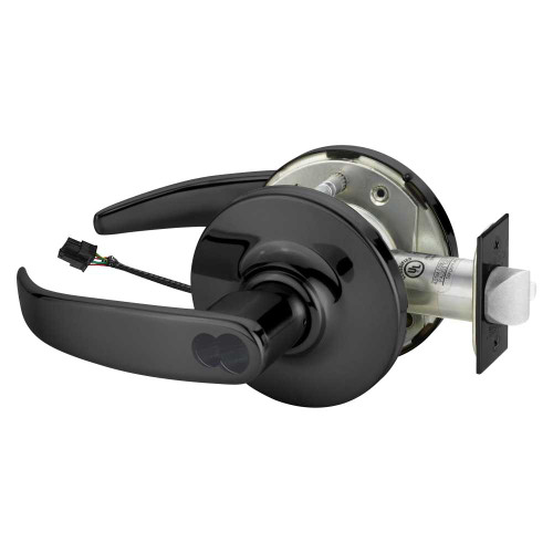 Sargent 23RXSF-10XG71 GP 20D Grade 1 Electrified Cylindrical Lock Fail Secure P Lever G Rose Schlage FSIC Prep Less Core Deadlatch Request to Exit 3-3/4 Backset Dark Oxidized Statuary Bronze Clear Coated Finish Non-Handed 23RXSF-10XG71 GP 20D