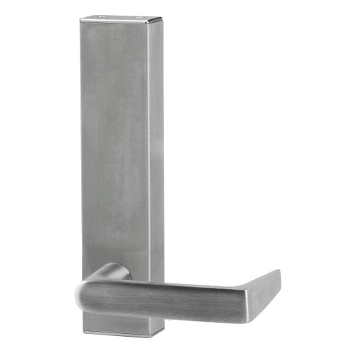 Adams Rite 3080-03-0-9U-US32D Entry Trim 03 Square Lever Without Cylinder Hole Universal Satin Stainless Steel
