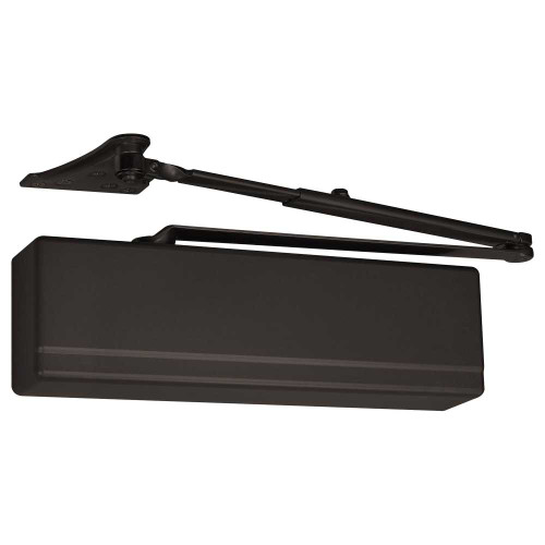 Sargent 351-UO-DA TB EB Surface Door Closer Universal Standard Arm Delayed Action Thru Bolts Sprayed Dark Bronze Enamel 351-UO-DA TB EB