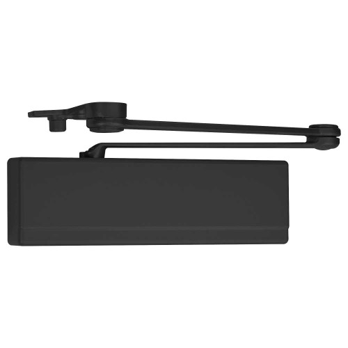 Sargent 351-PS TB ED Surface Door Closer Heavy Duty Parallel Arm with Positive Stop Thru Bolts Sprayed Black Enamel 351-PS TB ED