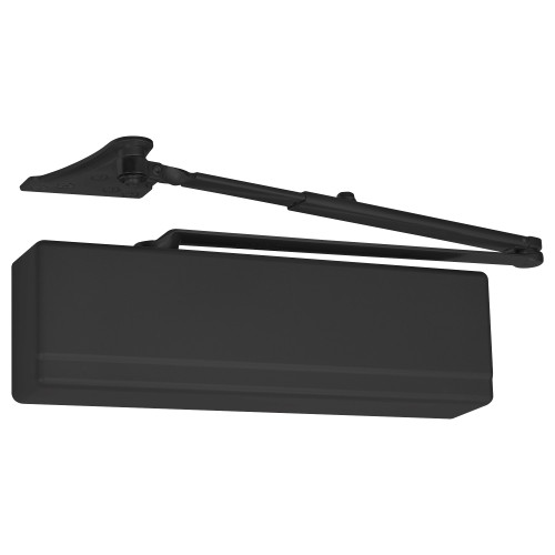 Sargent 351-UO TB ED Surface Door Closer Universal Standard Arm Thru Bolts Sprayed Black Enamel