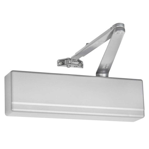 Sargent 351-O TB EN DA Surface Door Closer Standard Arm Delayed Action Thru Bolts Sprayed Aluminum Enamel 351-O TB EN DA