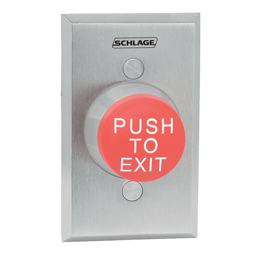 Schlage Electronics 621RD DA 1-1/4 Button Single Gang Red Delayed Action 0-60 Seconds 621RD DA
