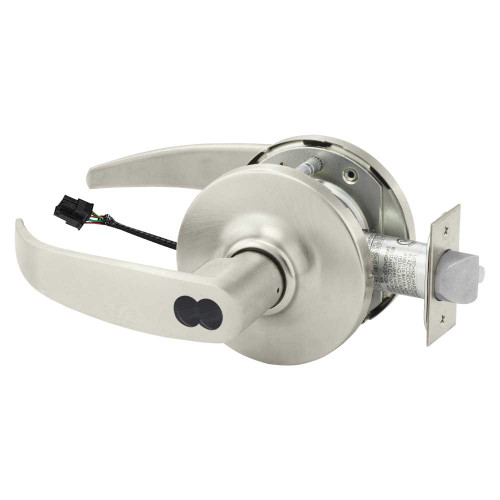 Sargent 2370-10XG70 GP 15 Grade 1 Electrified Cylindrical Lock Fail Safe P Lever G Rose SFIC Prep Disposable Core Deadlatch 3-3/4 Backset Satin Nickel Plated Clear Coated Finish Non-Handed 2370-10XG70 GP 15