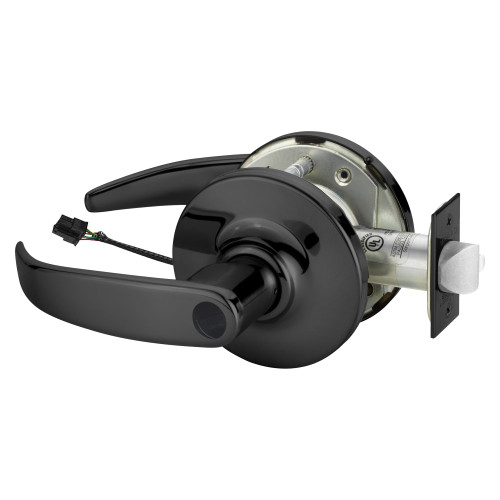 Sargent LC-10XG70 GP 20D Grade 1 Electrified Cylindrical Lock Fail Safe P Lever G Rose Less Cylinder Deadlatch Dark Oxidized Statuary Bronze Clear Coated Finish Non-Handed