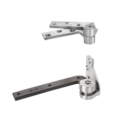 Rixson 117-1/4 LH 626 3/4 Offset Pivot Includes 180 Top Pivot Left-Handed Satin Chromium Plated 117-1/4 LH 626
