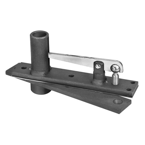 Rixson H345 626 Center Hung Long Throw Top Pivot Satin Chromium Plated H345 626
