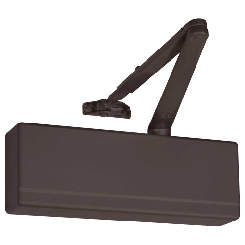 Sargent 281-O TB EB Surface Door Closer Standard Arm Thru Bolts Sprayed Dark Bronze Enamel 281-O TB EB
