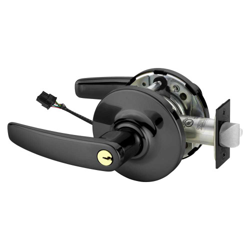 Sargent RX-10XG70 GB 20D Grade 1 Electrified Cylindrical Lock Fail Safe B Lever G Rose 6-Pin Cylinder Deadlatch Request to Exit Dark Oxidized Statuary Bronze Clear Coated Finish Non-Handed RX-10XG70 GB 20D