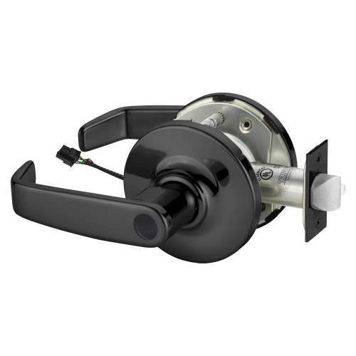 Sargent LC-10XG70 GL 20D Grade 1 Electrified Cylindrical Lock Fail Safe L Lever G Rose Less Cylinder Deadlatch Dark Oxidized Statuary Bronze Clear Coated Finish Non-Handed
