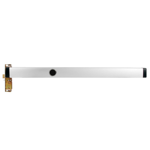 Adams Rite 8410C-38136 Life Safety Narrow Stile Mortise Exit Device Cylinder Dogging For Aluminum Applications 36 In LHR Satin Aluminum Clear Anodized 8410C-38136