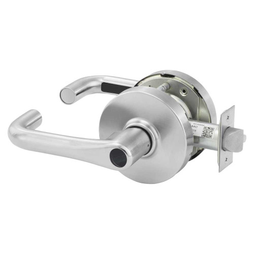 Sargent 28LC-10G37 LJ 26D Grade 1 Classroom Cylindrical Lock J Lever Less Cylinder Satin Chrome Finish Not Handed 28LC-10G37 LJ 26D