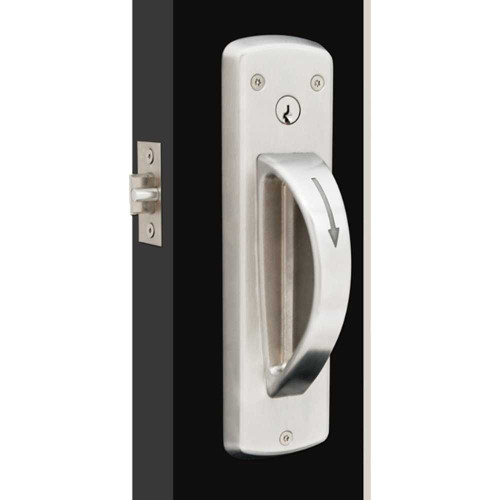TownSteel CRX-A-86-630-RHR Heavy Duty Ligature Resistant Arch Trim Grade 1 Storeroom Keyed 2-3/4 In Backset Right Hand Reverse Satin Stainless Steel CRX-A-86-630-RHR