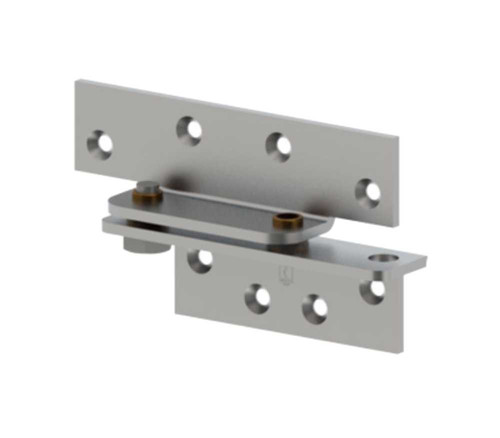 Hager 253 2C Full Surface Reinforcing Pivot for 4-1/2 Wide Hinges Zinc Plated Finish Non-Handed 253 2C