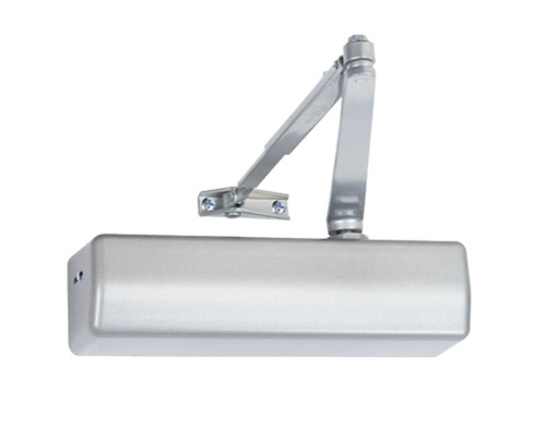Corbin Russwin DC6210 A5 689 M54 Grade 1 Surface Door Closer Double Lever Arm Friction Hold Open Push or Pull Side Mount Size 1 to 6 Full Cover Non-Handed Aluminum Painted DC6210 A5 689 M54