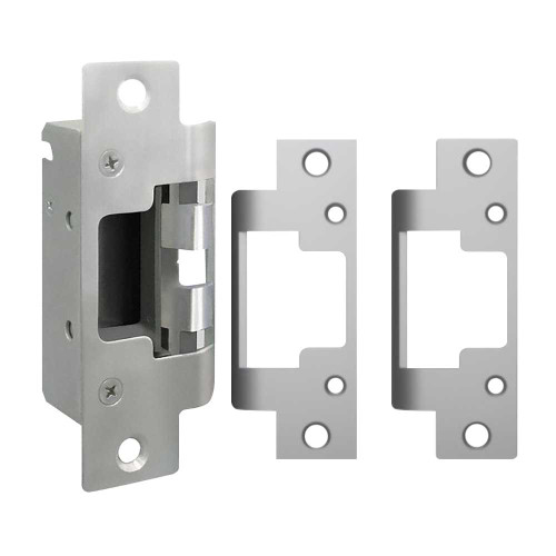 HES 8300C-630-LBM Fail Safe/Fail Secure Complete 12/24VDC Electric Strike Latchbolt Monitor Satin Stainless Steel 8300C-630-LBM