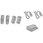 LCN 8310-3822TW Actuator Package, Logo, Text, Wireless, 1-1/2" x 4-3/4" 8310-3822TW