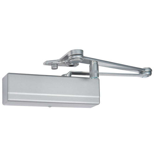 Sargent 1431-PSH TB EN Surface Door Closer Heavy Duty Parallel Hold Open Arm with Positive Stop Thru Bolts Sprayed Aluminum Enamel 1431-PSH TB EN