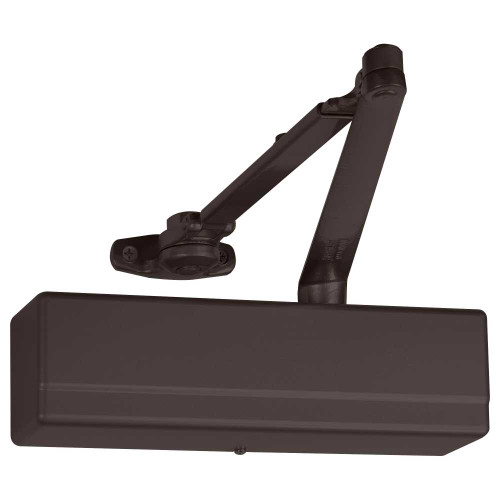 Sargent 1431-UH TB EB Surface Door Closer Universal Hold Open Arm Thru Bolts Sprayed Dark Bronze Enamel 1431-UH TB EB