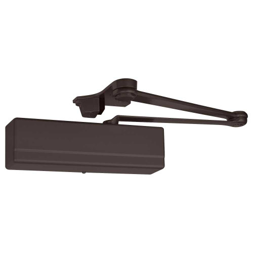 Sargent 1431-CPS TB EB Surface Door Closer Heavy Duty Parallel Arm with Compression Stop Thru Bolts Sprayed Bronze Enamel 1431-CPS TB EB