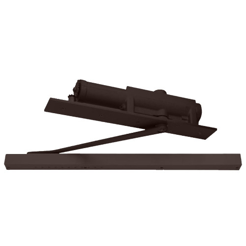 Sargent 268-O EB RH Overhead Concealed Door Closer Concealed Track Arm Right Hand Sprayed Dark Bronze Enamel