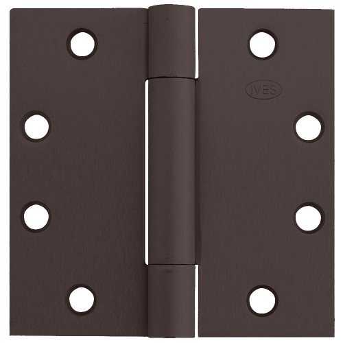 IVES 3CB1HW 4.5X4.5 613 3-Knuckle Concealed Bearing Hinge Heavy Weight 4-1/2 x 4-1/2 Oil Rubbed Bronze Finish