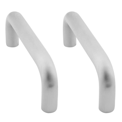 IVES PR8103HD-0 US32D N Straight Door Pull 10 CTC 1 Diameter 1-1/2 Clearance Back to Back Pair Type N Mounting Satin Stainless Steel PR8103HD-0 US32D N