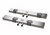 HES 9200N-606 Grade 1 Field Selectable Safe/Secure 12/24VDC Electric Strike for Glass Double Doors with Vertical Rods 4-5/8 Centered Keeper Spacing Satin Brass Finish
