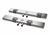 HES 9200N-630 Grade 1 Field Selectable Safe/Secure 12/24VDC Electric Strike for Glass Double Doors with Vertical Rods 4-5/8 Centered Keeper Spacing Satin Stainless Steel Finish 9200N-630