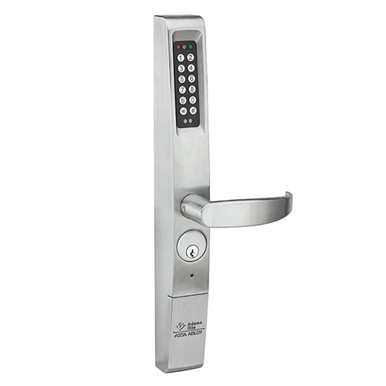 Adams Rite 3090-02-626 eForce Keyless Entry Lever Keypad Satin Chrome ...