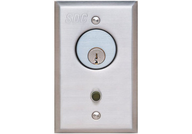 SDC 701ULT 6 Amp Key Switch Assembly Single Gang Alternate Action SPDT ...
