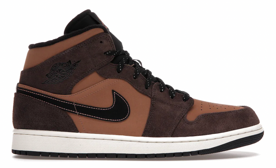 Jordan 1 Mid Dark Chocolate 