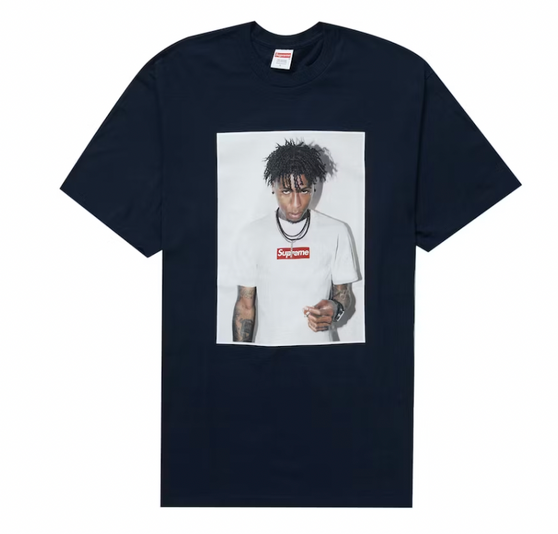 Supreme NBA Youngboy FW23 Tee Navy