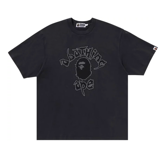 BAPE Mad College Dyed Relaxed Tee Black