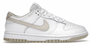 Nike dunk low W Pearl White